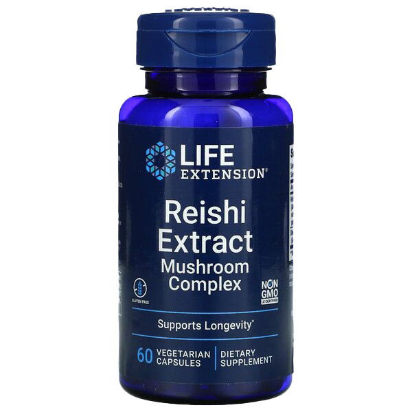 Life Extension Reishi Extract Mushroom Complex - 60 vcaps