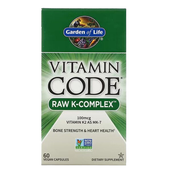 Garden of Life Vitamin Code Raw K-Complex - 60 vegan caps