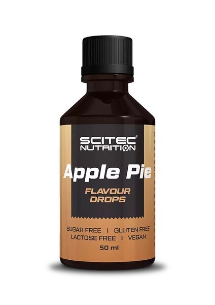 SciTec Flavour Drops - 50ml - Apple Pie - Vegan Products at MySupplementShop by SciTec