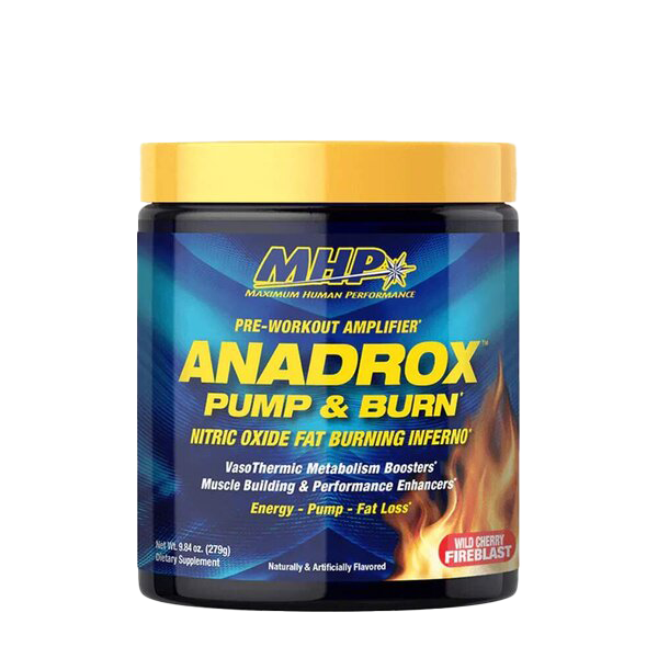 MHP Anadrox PreWorkout Pump & Burn Wild Cherry Fireblast  279g