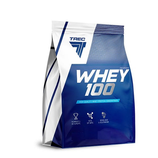 Trec Nutrition Whey 100 (Bag), Brownies 900g - Protein at MySupplementShop by Trec Nutrition