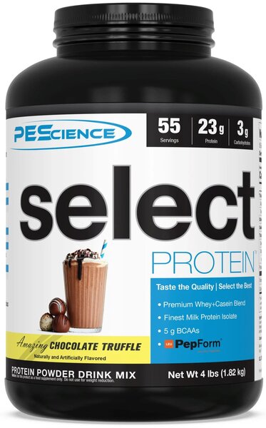 PEScience Select Protein, Amazing Chocolate Truffle - 1820g - Sports Supplements at MySupplementShop by PEScience