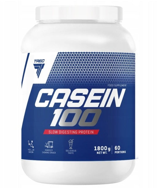 Trec Nutrition Casein 100, Chocolate - 1800g - Sports Supplements at MySupplementShop by Trec Nutrition