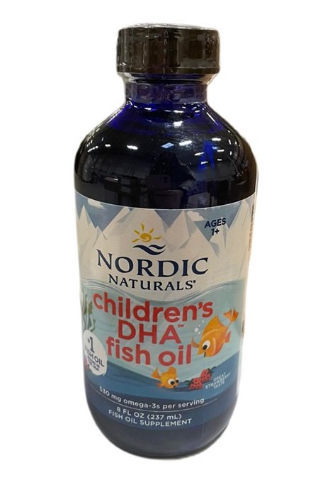 Nordic Naturals Children's DHA, 530mg Omega-3 Strawberry - 237 ml - Sports Drink at MySupplementShop by Nordic Naturals