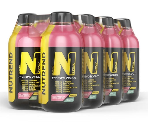 N1 Drink - 8 x 330 ml - Grapefruit with Eucalyptus - Sports Nutrition at MySupplementShop by Nutrend