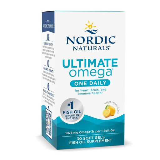 Ultimate Omega One Daily, 1075mg Lemon - 30 softgels - Sports Nutrition at MySupplementShop by Nordic Naturals