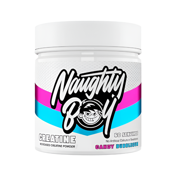 Naughty Boy® Micronised Flavoured Creatine Powder (300g)