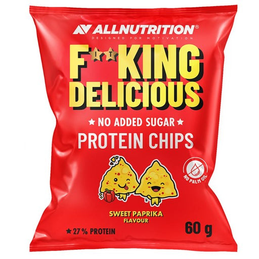 Allnutrition Fitking Delicious Protein Chips, Sweet Paprika - 60g - Sports Nutrition at MySupplementShop by Allnutrition