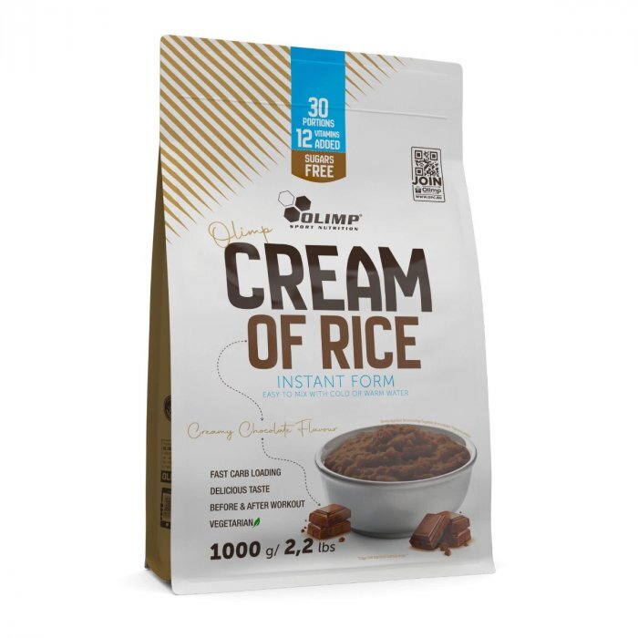 Cream of Rice, Creamy Chocolate - 1000g - Default Title - Weight Gainers & Carbs at MySupplementShop by Olimp Nutrition