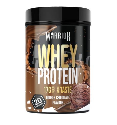 Whey Protein, Double Chocolate - 500g - Default Title - Protein at MySupplementShop by Warrior