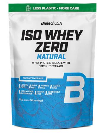 Iso Whey Zero Natural, Coconut - 1000g - Default Title - Protein at MySupplementShop by BioTechUSA