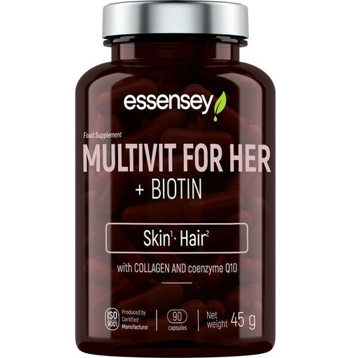 Multivit for Her + Biotin - 90 caps - Default Title - Health and Wellbeing at MySupplementShop by Essensey