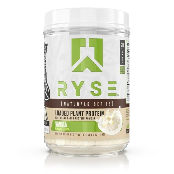 Loaded Plant Protein - Natural Series, Vanilla - 608g - Default Title - Protein at MySupplementShop by RYSE