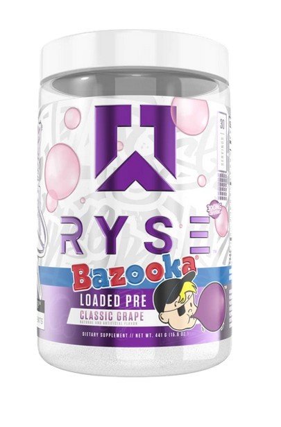 RYSE Loaded Pre V2 450g - Bazooka Classic Grape - Sports Nutrition at MySupplementShop by RYSE