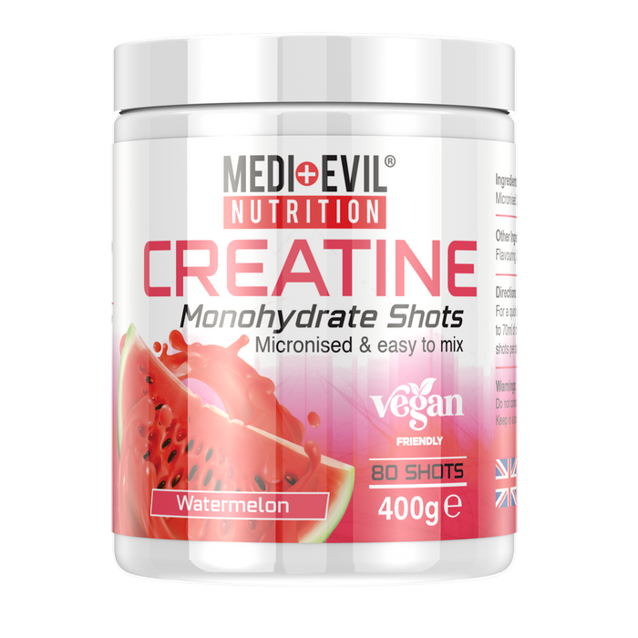 Medi-Evil Creatine 400g - Watermelon - Creatine Powder at MySupplementShop by Medi-Evil Nutrition