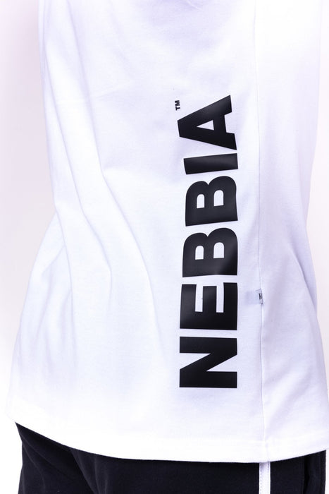 Nebbia 90s Hero T-Shirt 143 - White - T-Shirt at MySupplementShop by Nebbia