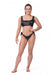 Nebbia Bikini Active Black Bralette 554 - Volcanic Black - Bralette at MySupplementShop by Nebbia