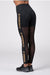 Nebbia Gold Mesh leggings 829 Black - Leggings at MySupplementShop by Nebbia