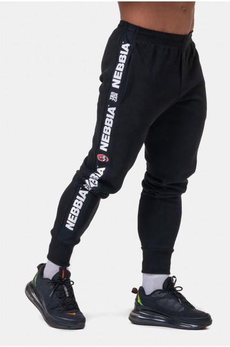 Nebbia Golden Era Sweatpants 196 Black - XXL - Sweatpants at MySupplementShop by Nebbia