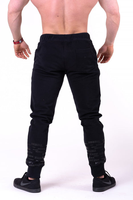 Nebbia Gym Hero Joggers 153 - Black - Joggers at MySupplementShop by Nebbia