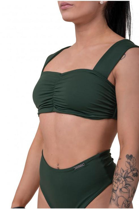 Nebbia High-Energy Bikini Top 553 - Dark Green - Bikini Top at MySupplementShop by Nebbia