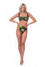 Nebbia High-Waist Sporty Bikini Bottom 555 Jungle Green - Small - Bikini Bottom at MySupplementShop by Nebbia