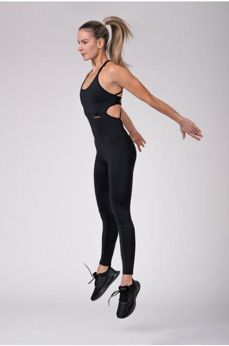 Nebbia INTENSE Golden Jumpsuit 595 Black - Jumpsuit at MySupplementShop by Nebbia