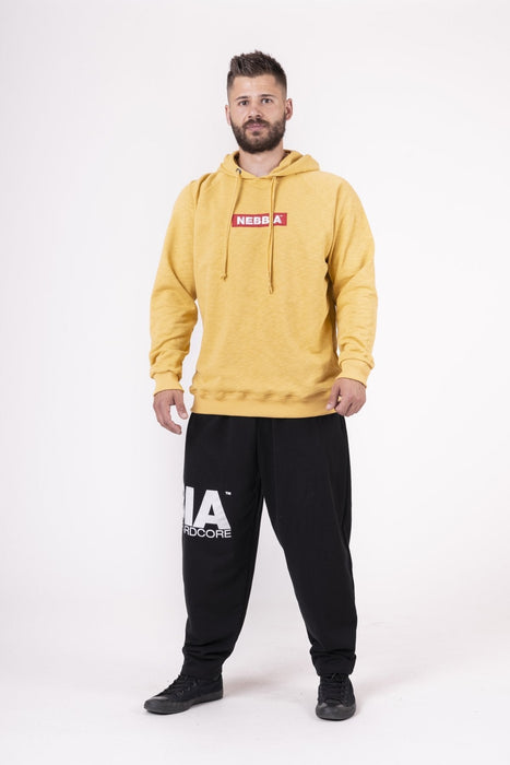 Nebbia Red Label Hoodie 149 - Mustard - Hoodie at MySupplementShop by Nebbia