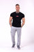 Nebbia Side Stripe Retro Joggers 154 - Grey - Joggers at MySupplementShop by Nebbia