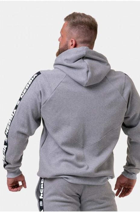 Nebbia Unlock The Champion Hoodie 194 Light Grey - Hoodie at MySupplementShop by Nebbia