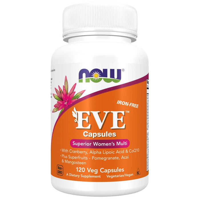 NOW Foods Eve Women's Multivitamin 120 Veg Capsules - Vitamins & Minerals at MySupplementShop by NOW Foods