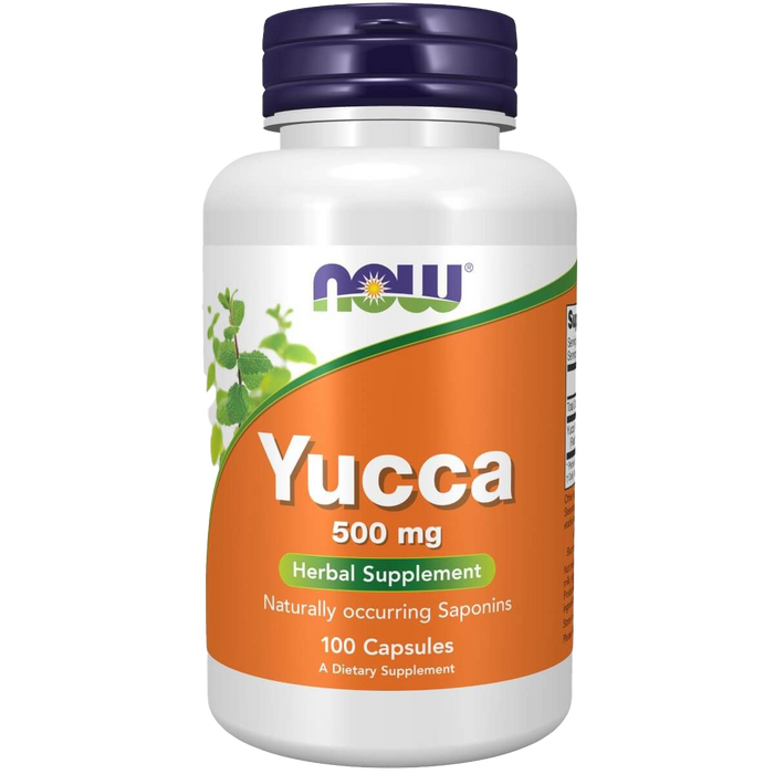 NOW Foods Yucca 500 mg 100 Capsules