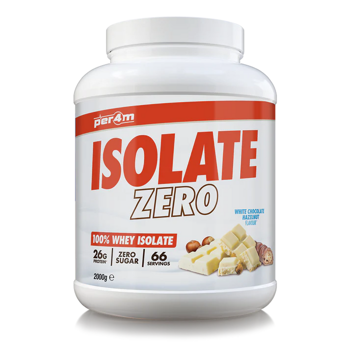 PER4M Whey Isolate – 26g Protein | Zero Sugar, Grass-Fed, Gluten-Free