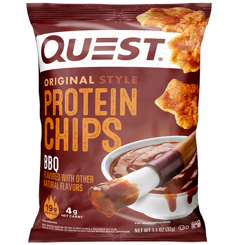 Quest Nutrition Protein Chips 8x32g - Food Cupboard at MySupplementShop by Quest Nutrition