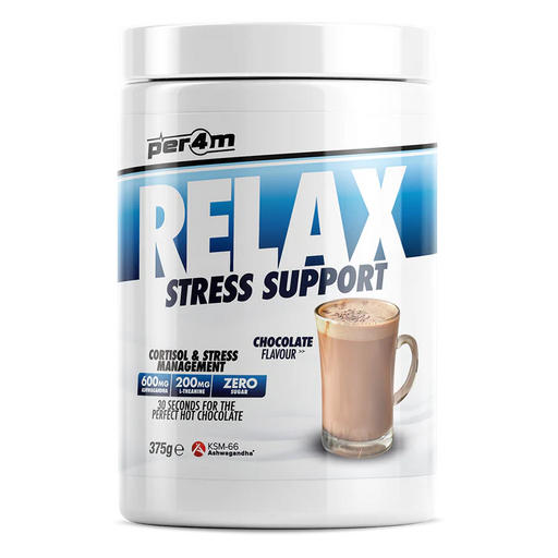 Per4m Relax Hot Chocolate Stress Support 375g - Hot Chocolate at MySupplementShop by PER4M Nutrition