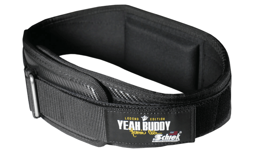 Schiek Model RCCF4004 Ronnie Coleman Limited Edition YEAH BUDDY! Carbon Fiber Weightlifting Belt - Weight Lifting Belts at MySupplementShop by Schiek Sports