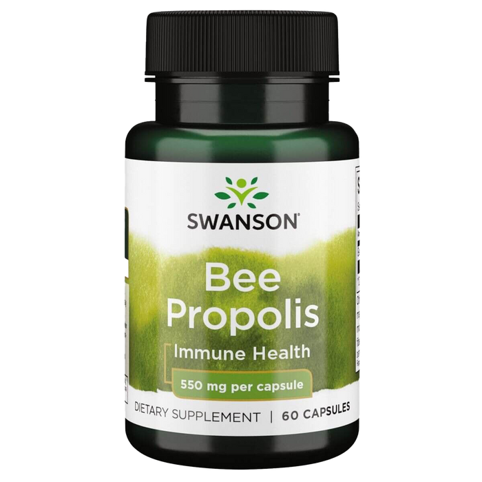 Swanson Bee Propolis 550mg 60 Capsules