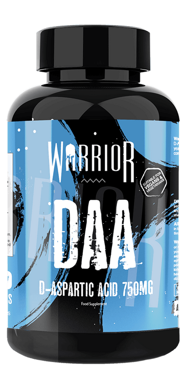 Warrior DAA 120 Caps - Default Title - Sports Nutrition at MySupplementShop by Warrior Supplements