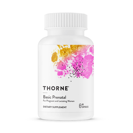 Thorne Research Basic Prenatal 90 Capsules - Pregnancy at MySupplementShop by Thorne