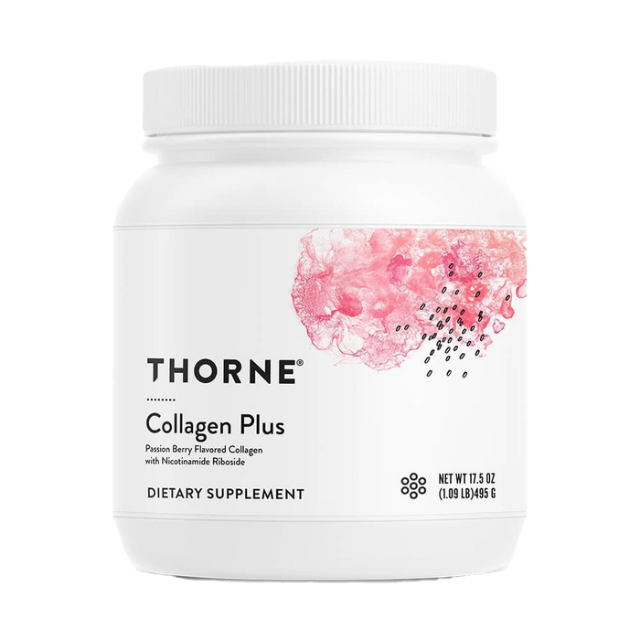 Thorne Research Collagen Plus 17.5 oz (495g) Passion Berry Flavoured