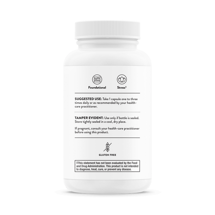 Thorne Research Stress B Complex 60 Capsules - Energy & Vitality at MySupplementShop by Thorne