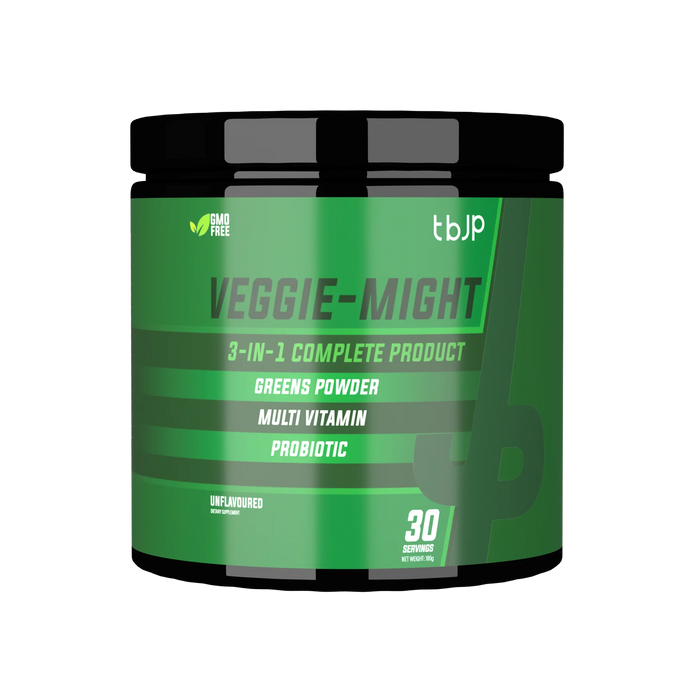 Trained By JP Veggie Might 180g Unflavored - Sports Supplements at MySupplementShop by Trained by JP