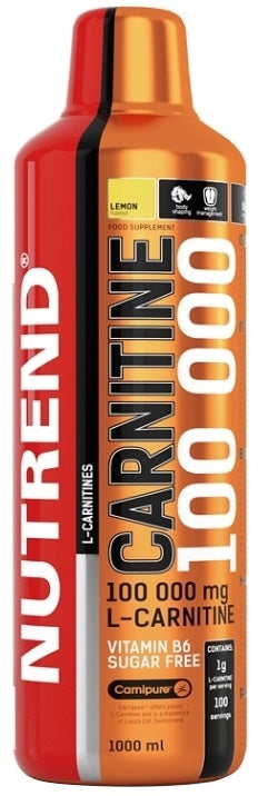 Nutrend Carnitine 100 000, Lemon - 1000 ml. - Default Title - Amino Acids and BCAAs at MySupplementShop by Nutrend