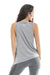 Golds Gym Ladies Angled Vest Grey marl - Vests at MySupplementShop by Gold's Gym