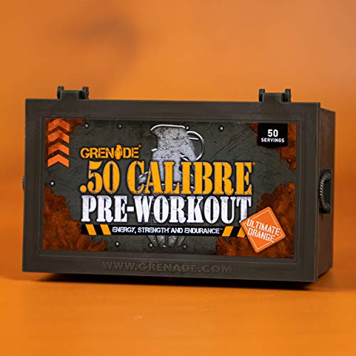 Grenade 50 Calibre Pre-Workout Devastation - Ultimate Orange 50 Servings 580 g - Sports Nutrition at MySupplementShop by Grenade