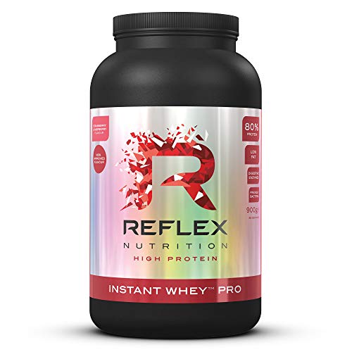 Reflex Nutrition Instant Whey Pro Strawberry & Raspberry 900g - Sports Nutrition at MySupplementShop by Reflex Nutrition