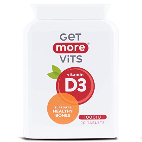 Get More Vits Vitamin D3 90Tabs - Health Foods at MySupplementShop by Get More