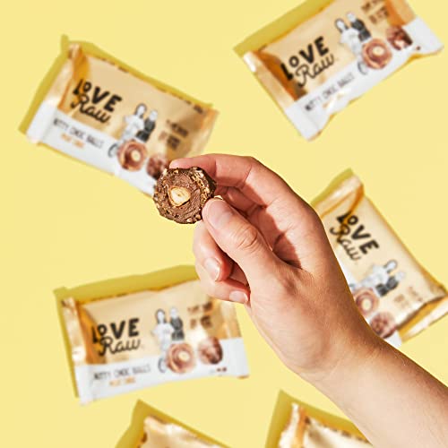 LoveRaw Nutty Choc Balls - Milk Choc 9x28g Milk Choc - Health Foods at MySupplementShop by LoveRaw