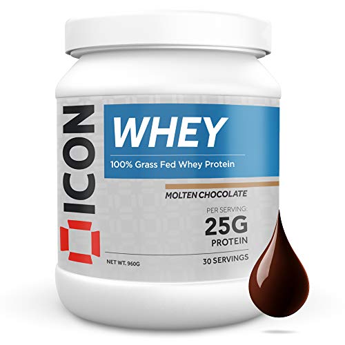 ICON Nutrition Whey Protein Powder 960g 30 Servings - Molten Chocolate - Sports Nutrition at MySupplementShop by ICON Nutrition