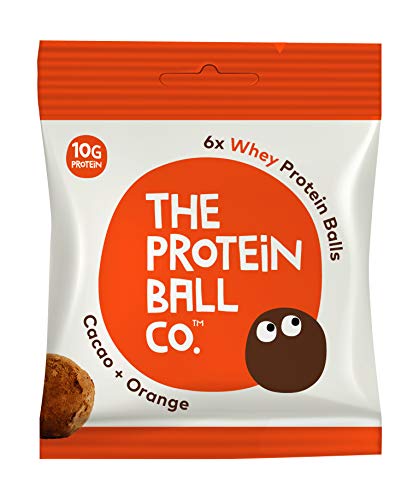 The Protein Ball Co Whey Protein Balls 10x45g Cacoa & Orange - Sports Nutrition at MySupplementShop by The Protein Ball Co